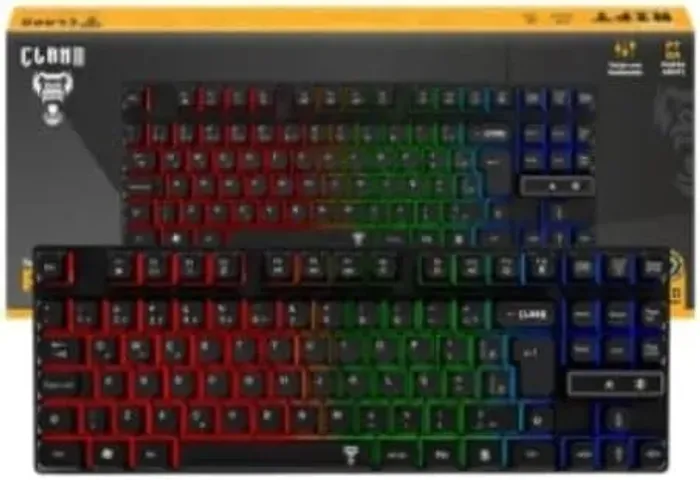 Teclado Gamer e Adptador Wifi
