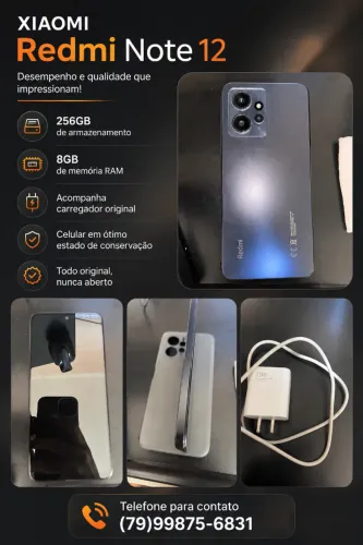 Smartphone Xiaomi Redmi Note 12 8GB/256GB