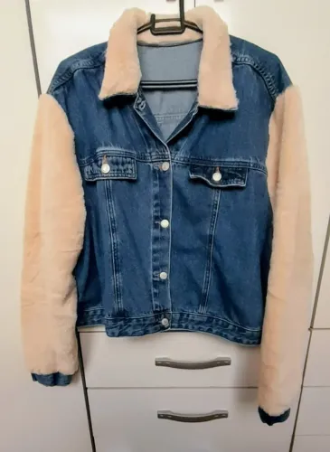 Jaqueta Jeans Feminina