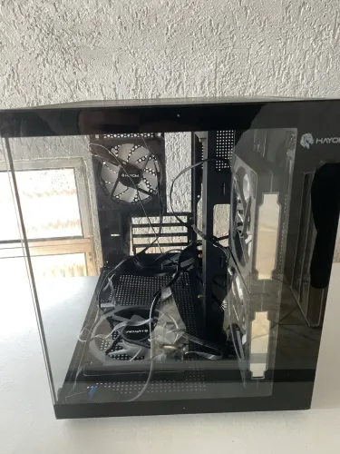 Gabinete Gamer Hayom GB1796 Aquário c/ 4 Fans RGB e Vidro Temperado