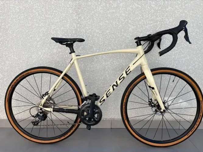 Bicicleta Gravel Sense Versa Comp (2020) - Tam L (55) + Upgrades
