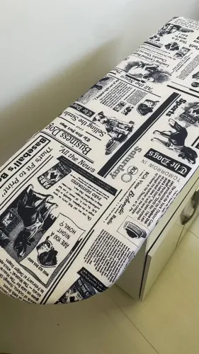 Mesa de passar roupa com armario