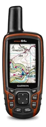 Gps Esportivo Portátil Garmin Gpsmap 64s Preto E Laranja Preto E Laranja SimGps Esportivo