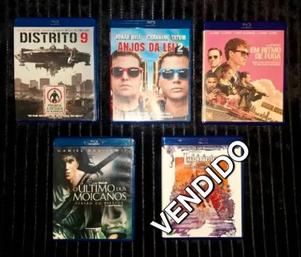 Blu-rays Distrito 9, O Último dos Moicanos, e Muito Mais.