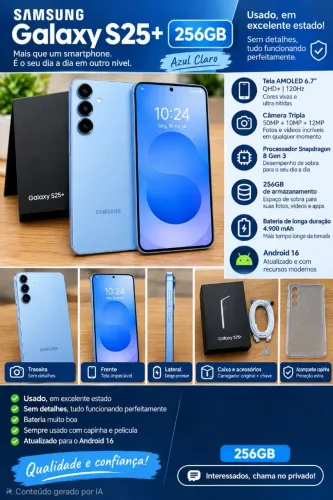 GALAXY S25 PLUS 256GB