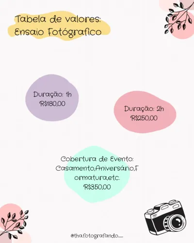 Ensaio Fotográfico 