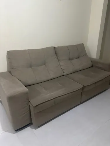 sofá retrátil com baú