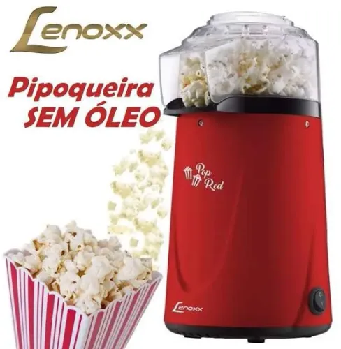 Pipoqueira Lenoxx sem óleo estado de nova