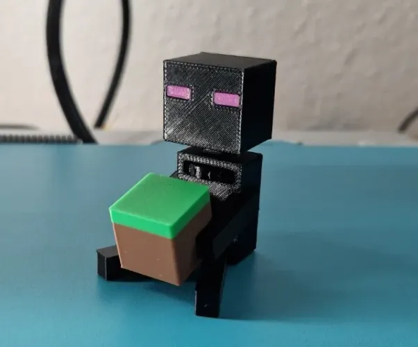 (Sob encomenda) Suporte para GPU - Edição Enderman (Minecraft)