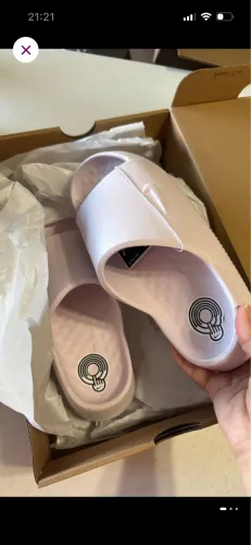 chinelo nike calm slide 2.0 rosa
