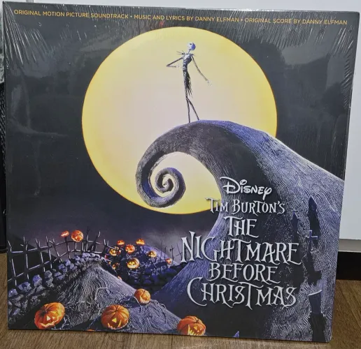 Disco de Vinil LP - Nightmare before Christmas - Lacrado