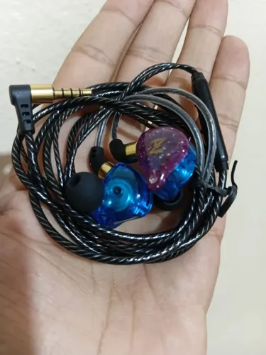Fone de ouvido QKz Grave de Subwoofer