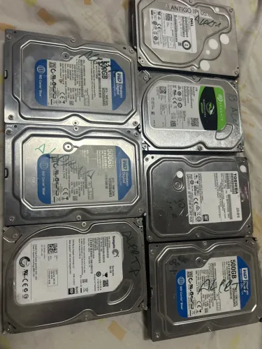 Lote HD 2tb/1tb/500bg com ALERTA
