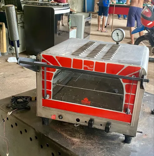 Forno progas à gás com pedra. ENTREGO