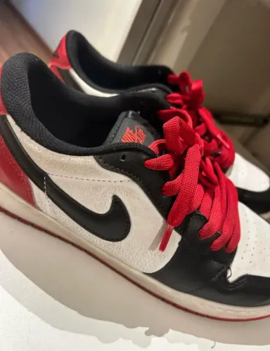 Tênis Nike Air Jordan Low RP Vermelho, Preto e Branco 43