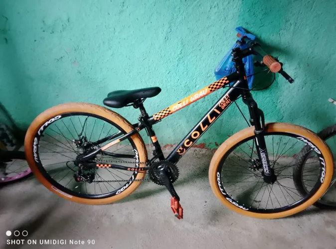 Bicicleta colli grau