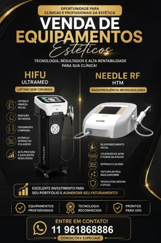 VENDA DE EQUIPAMENTOS ESTÉTICOS
