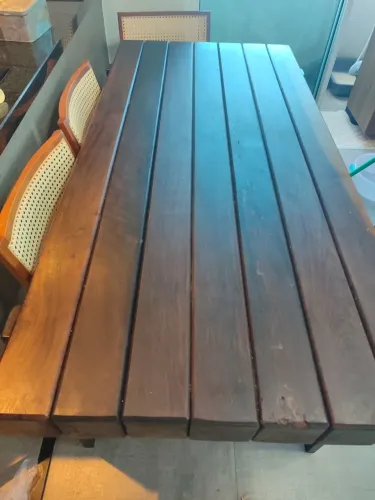 Mesa Madeira Maciça 1,50X0,71