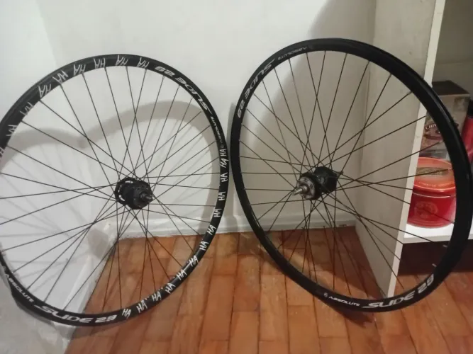 Rodas Absolute 29 Cubo Viper Pro (Slide Aluminio Folha Dupla Adesivadas)(Par)