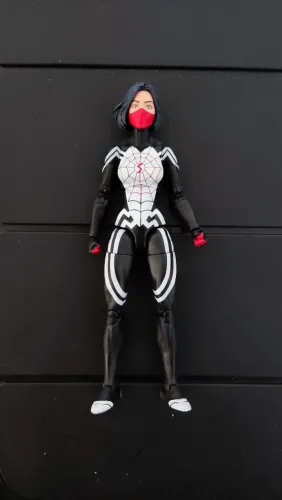 Seda Silk Marvel Legends Boneco Figura Original Hasbro Usado