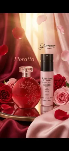Combo: Floratta Red + Glamour Secrets Black Body Spray - oBoticario 