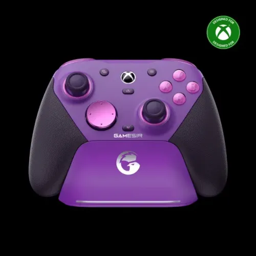 Controle GameSir Roxo G7 Pro Tri-Mode Original Lacrado