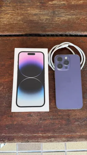 Iphone 14 pro 128gb roxo UNICO DONO