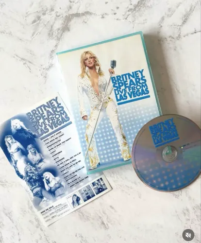 DVD Britney Spears Live From Las Vegas 2001 (Japão)