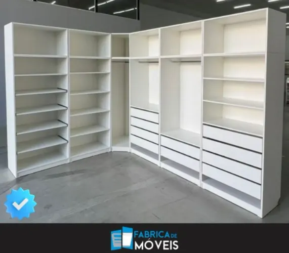 Closet Completo 6 Modulados 220 cm Altura