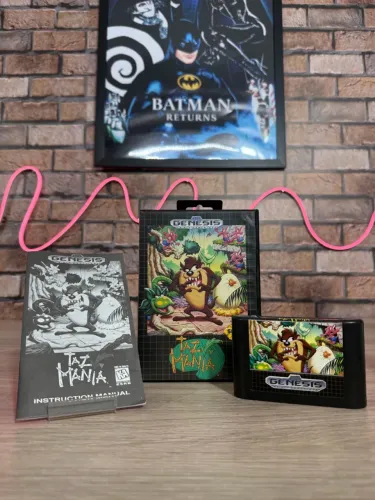 Taz Mania Mega Drive Original