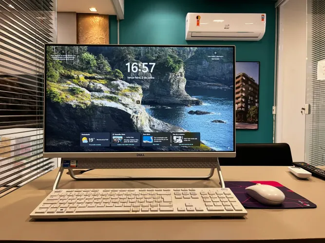 Dell Inspiron All-in-one i5 - 11º geração - 8gb RAM - SSD 256gb