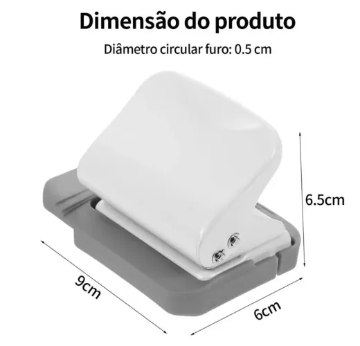 Encadernadora 6 furos 