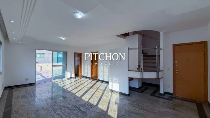 Cobertura Top House à venda no bairro Belvedere | Vista Definitiva, 210 m² e Lazer Complet
