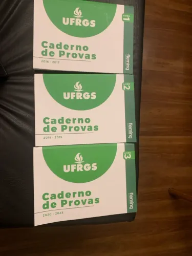 3 apostilas prova UFRGS 