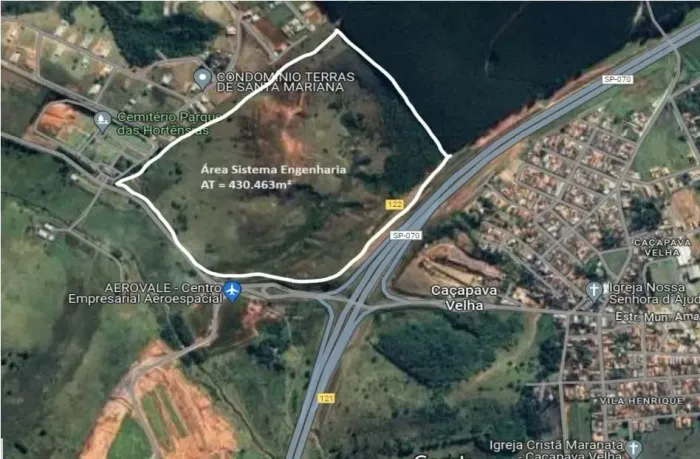 Terreno 40 ha- Caçapava Velha - Caçapava - SP