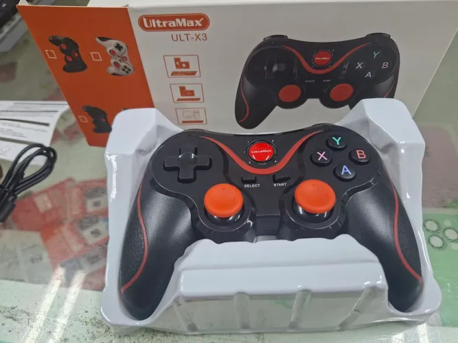 Controle Sem Fio Ultramax X3 Bluetooth compatível com Android, iOS e PC