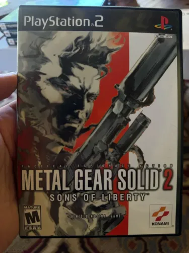 Metal Gear Solid 2 Original - PS2 + Manual