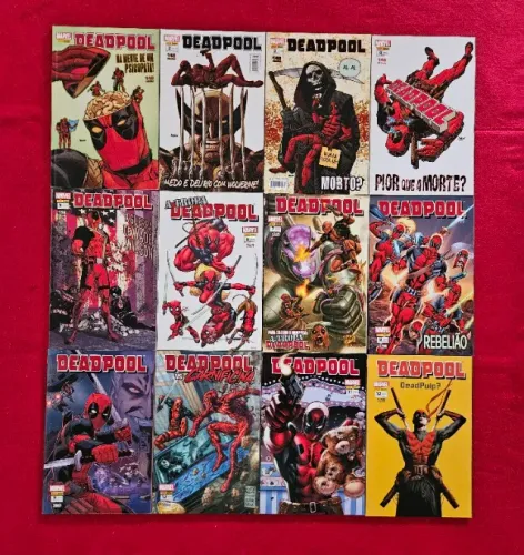 Coleção Deadpool (Nova Edição) 2ª Série Ano 2013/2016