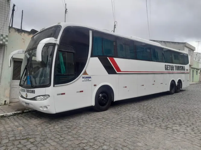 onibus Scania k124 420cv MARCOPOLO G6 1200 Ano 2007<br>ônibus sca