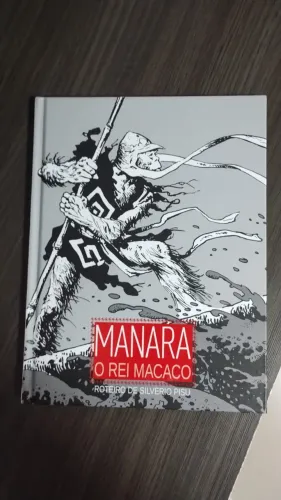 Rei Macaco de Milo Manara capa dura - Pipoca e Nanquim