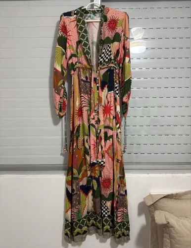Vestido farm longo