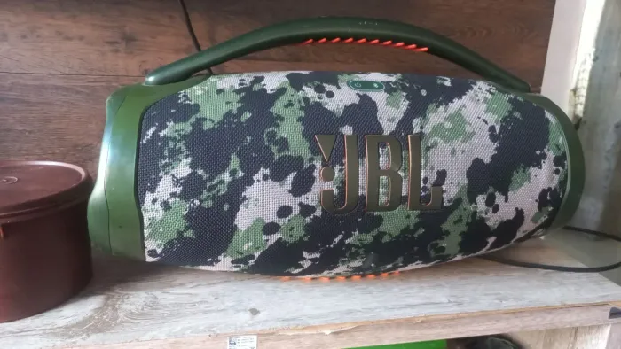 Caixa de som JBL bombox 3 camuflada