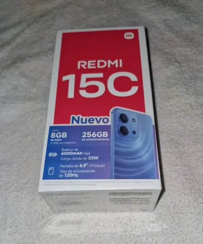 Redmi 15C/ 4GBRAM/ 256GB/ BLACK