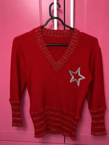 blusinha tricô y2k com brilho