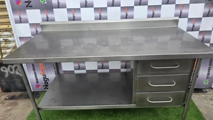 Mesa industrial inox 304