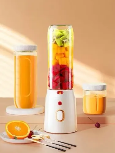 Liquidificador Portátil 450ml com Copo Extra e Tampa