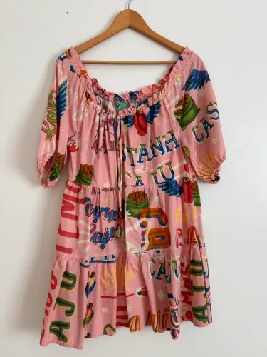 Vestido curto farm