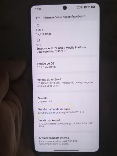 Smartphone Poco F5 12/256