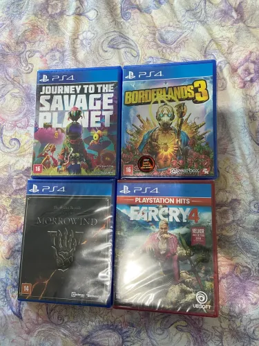Jogos ps4 lacrados