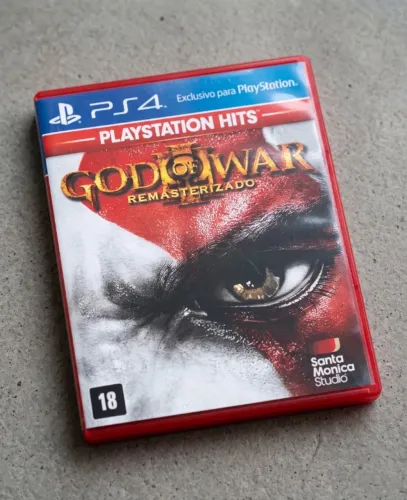 Jogo God of War 3 Remasterizado PS4 Midia Fisica Original